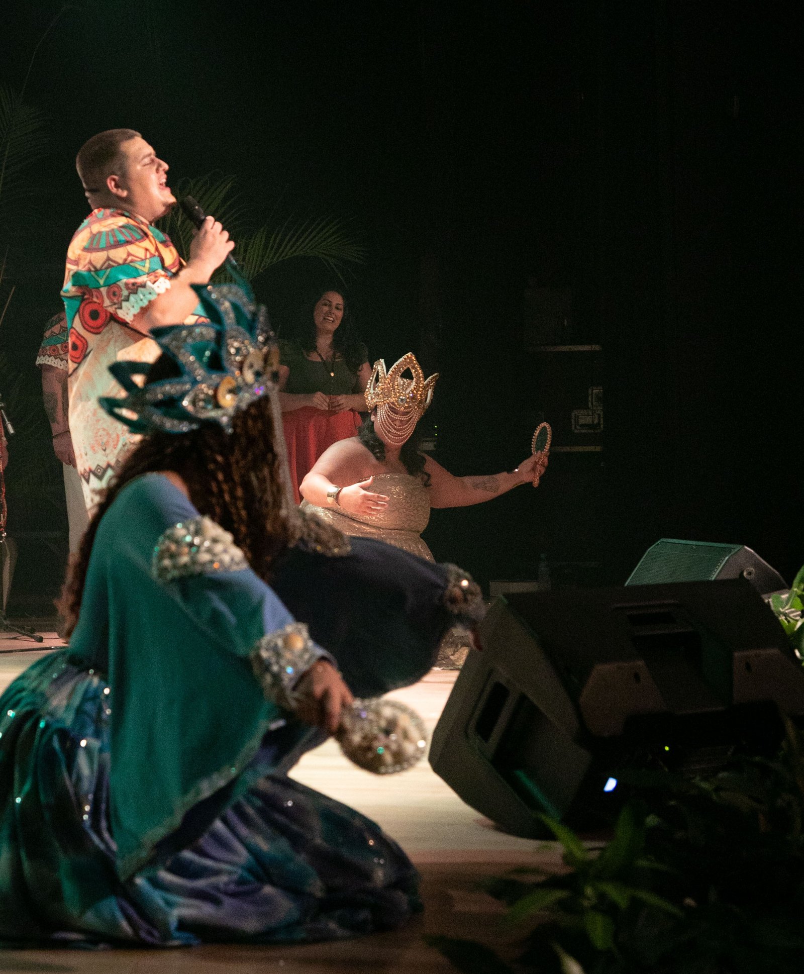 Música e ancestralidade no espetáculo